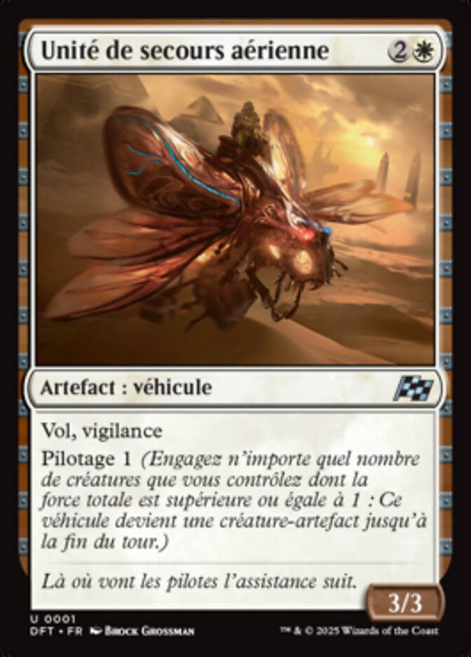 image Unité de secours aérienne