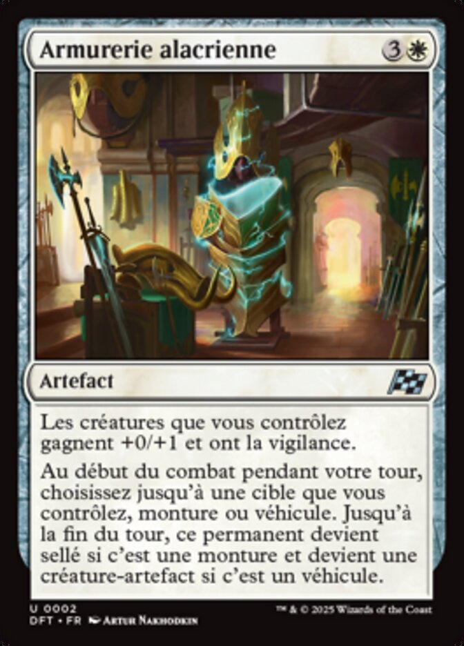 image Armurerie alacrienne