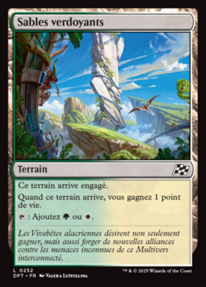 image Sables verdoyants