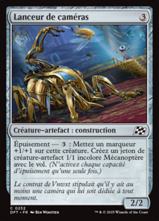 image Lanceur de caméras