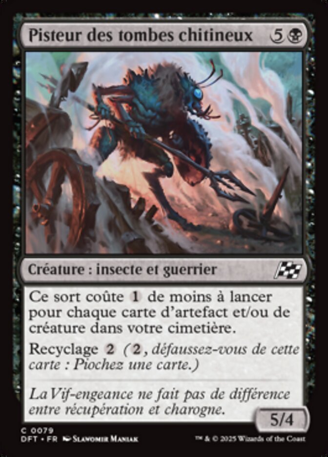 image Pisteur des tombes chitineux