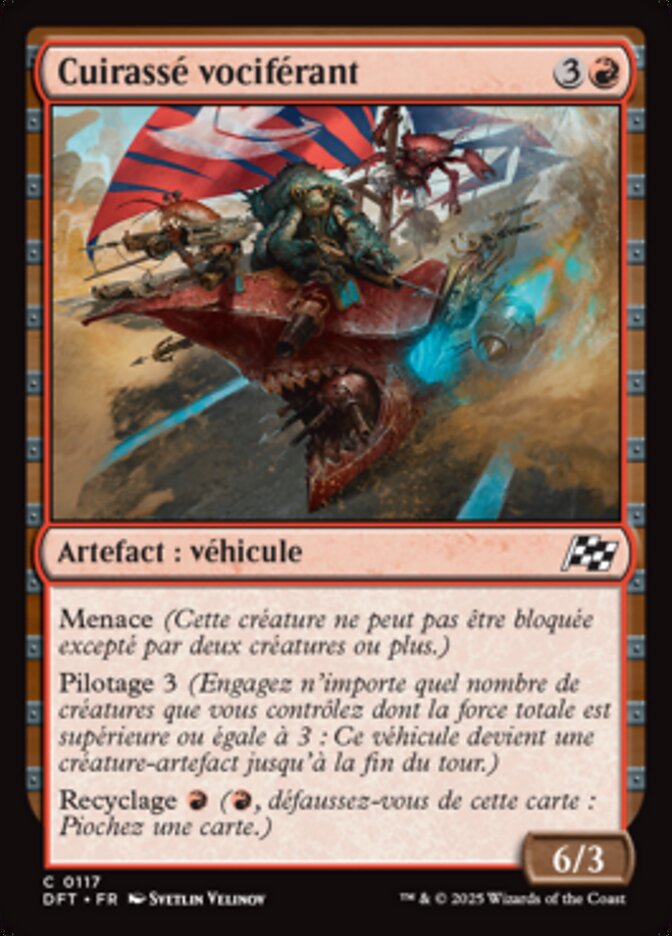 image Cuirassé vociférant