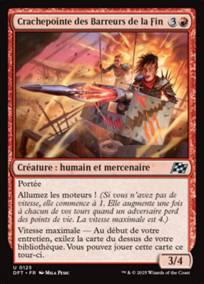 image Crachepointe des Barreurs de la Fin