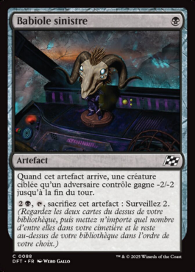 image Babiole sinistre