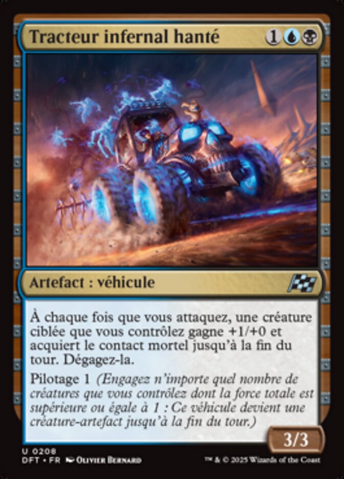 image Tracteur infernal hanté