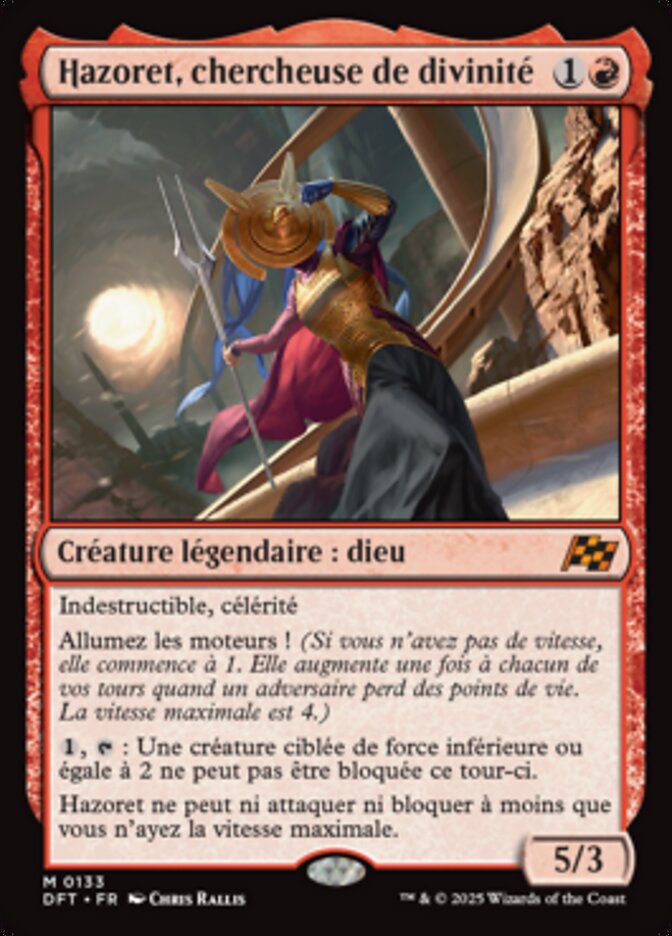 image Hazoret, chercheuse de divinité