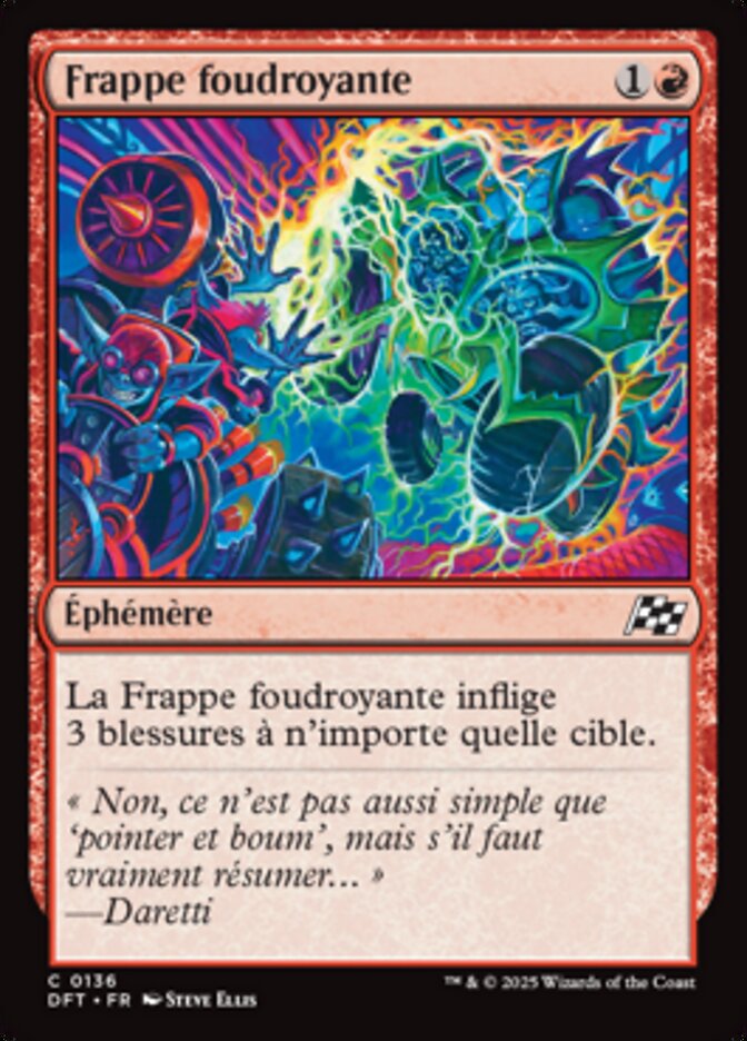 image Frappe foudroyante