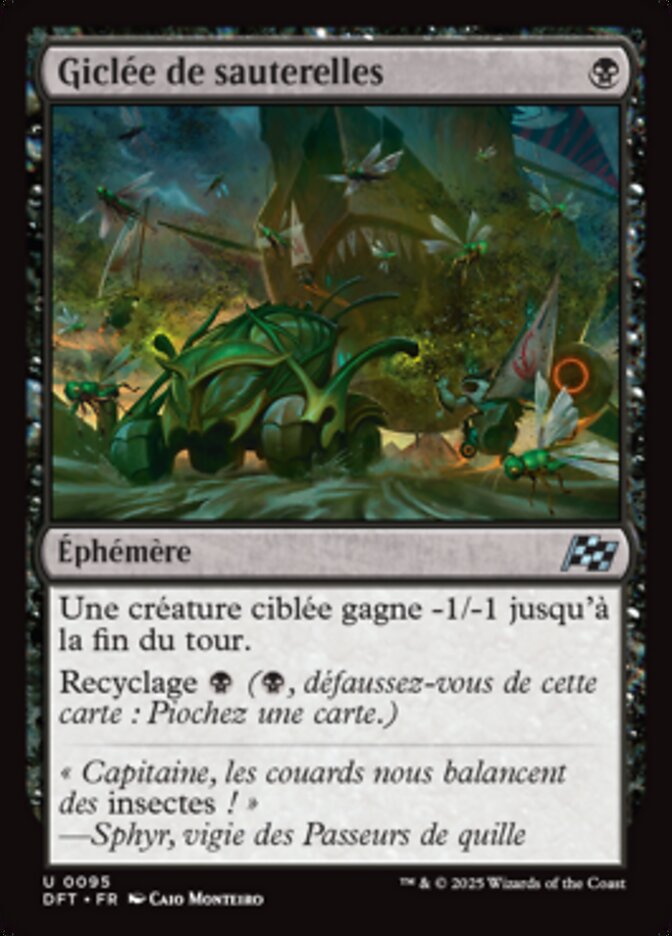 image Giclée de sauterelles