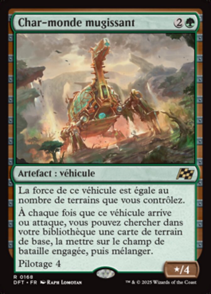 image Char-monde mugissant