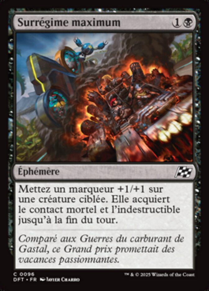 image Surrégime maximum