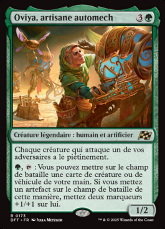 image Oviya, artisane automech