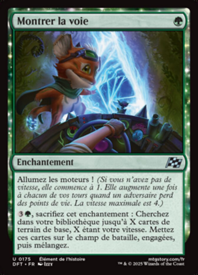 image Montrer la voie