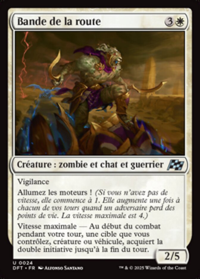 image Bande de la route