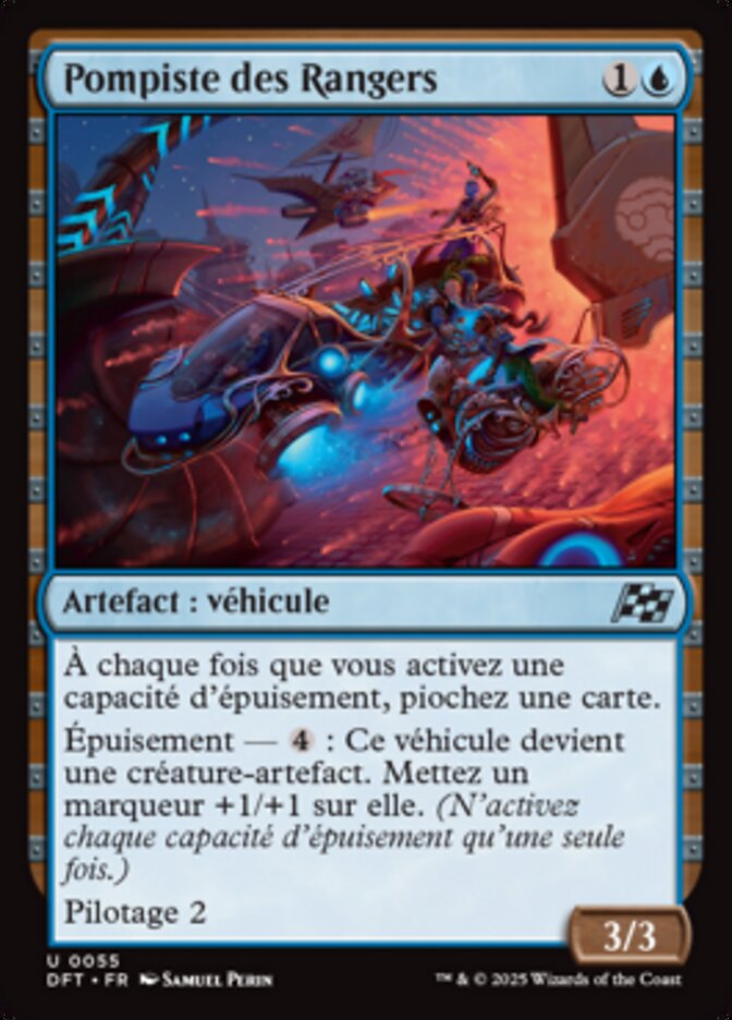 image Pompiste des Rangers