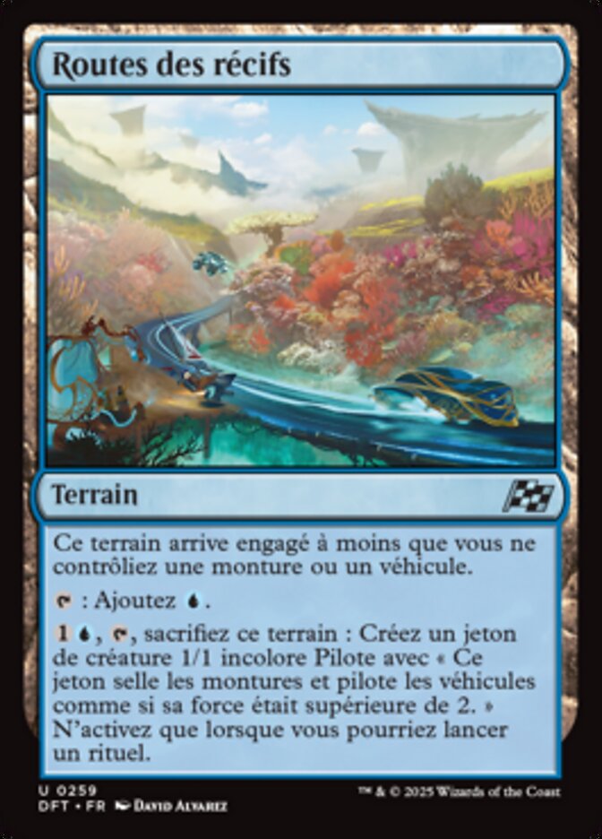 image Routes des récifs