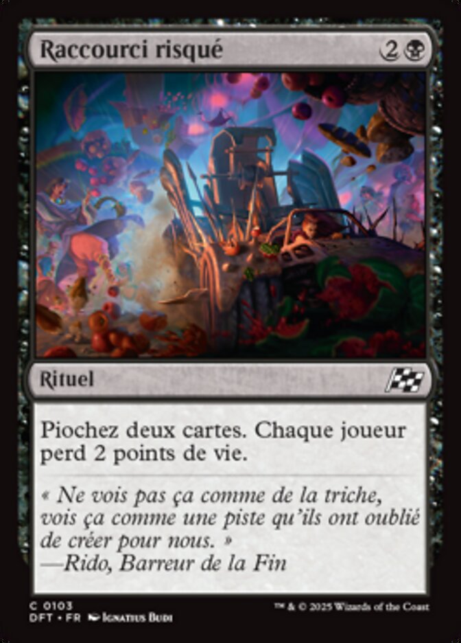 image Raccourci risqué