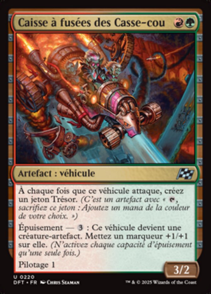 image Caisse à fusées des Casse-cou