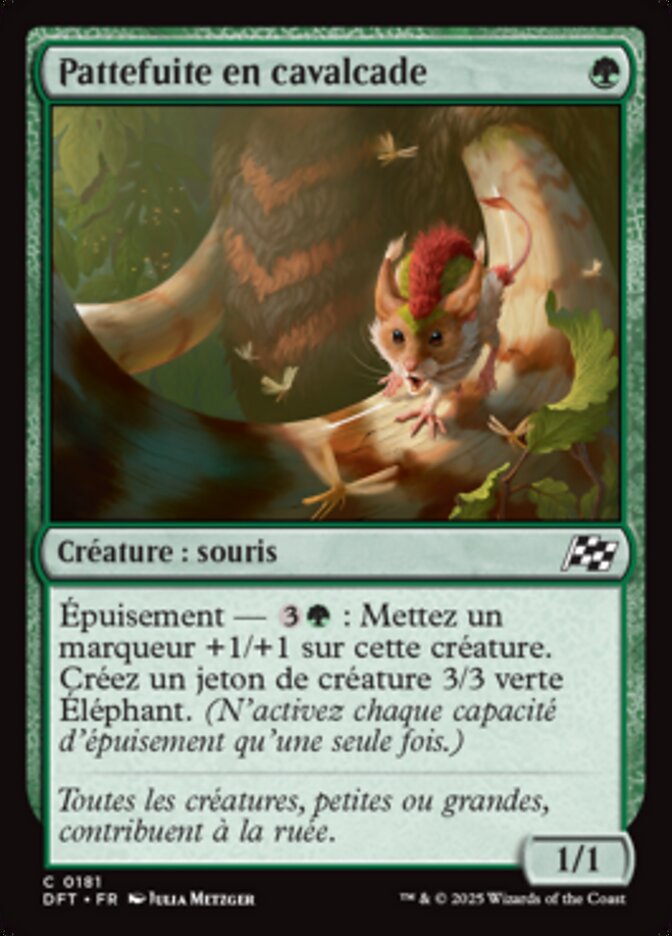 image Pattefuite en cavalcade