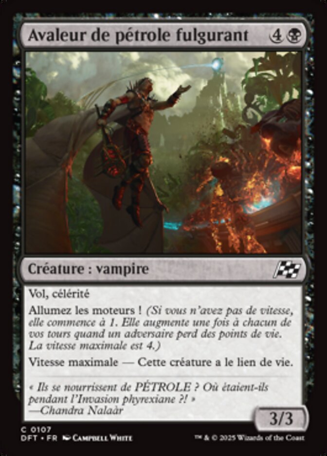 image Avaleur de pétrole fulgurant