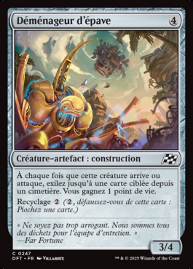 image Déménageur d'épave