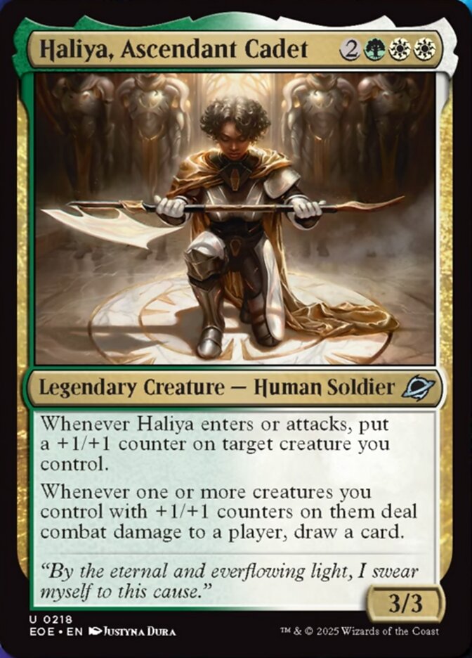 image Haliya, Ascendant Cadet