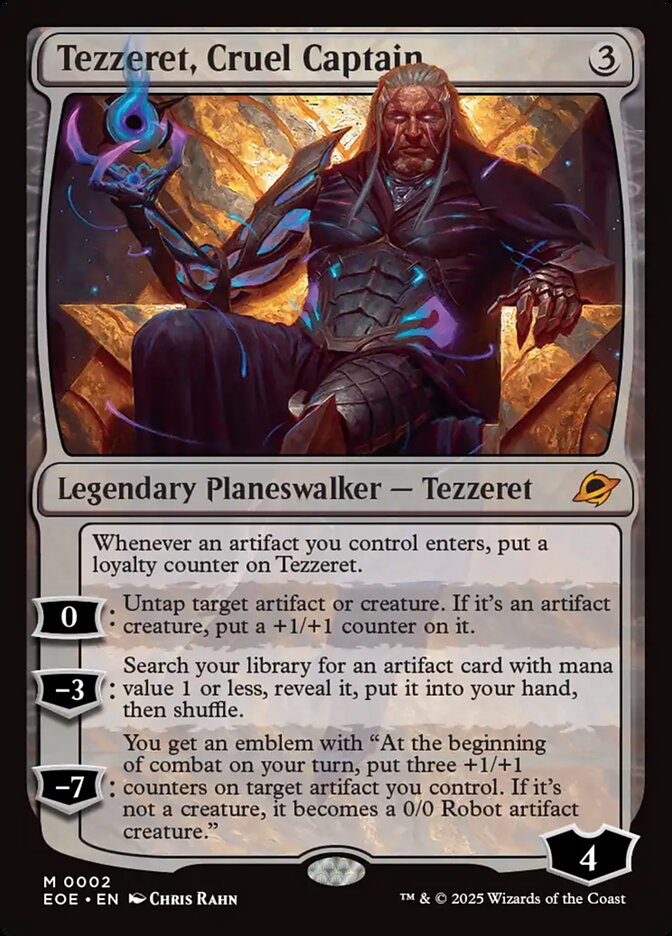 image Tezzeret, Cruel Captain