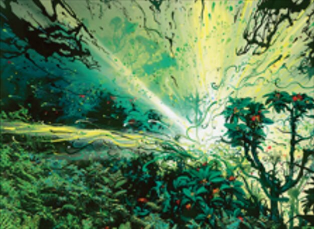 Explosive Vegetation