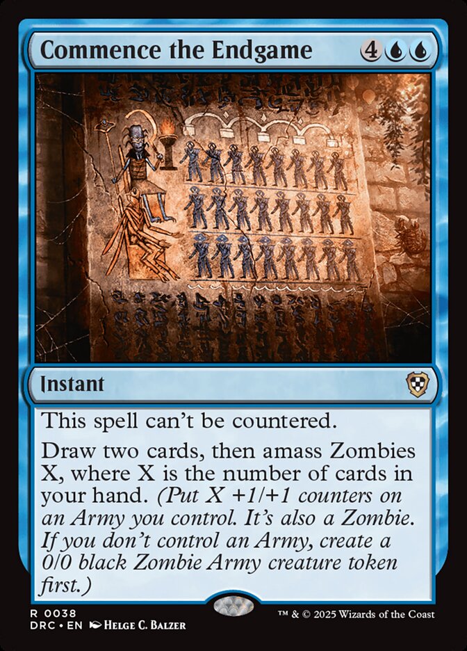 image Commence the Endgame
