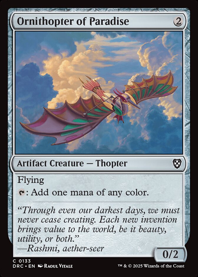 image Ornithopter of Paradise