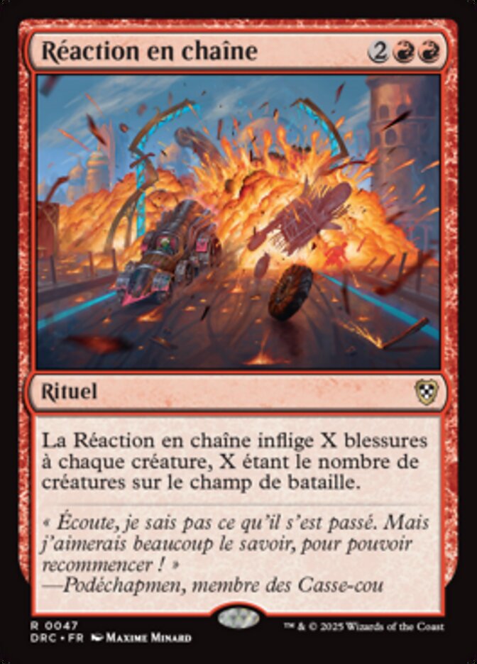 image Réaction en chaîne