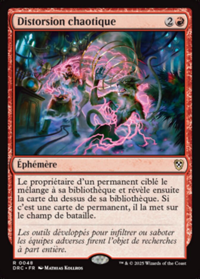 image Distorsion chaotique