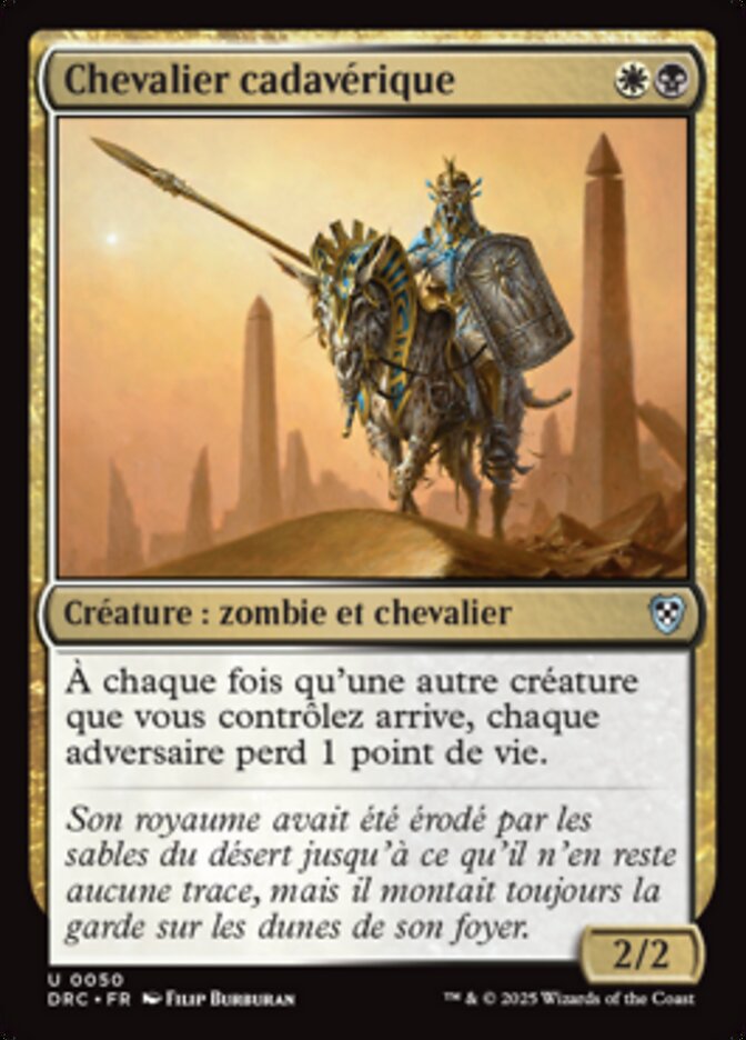 image Chevalier cadavérique