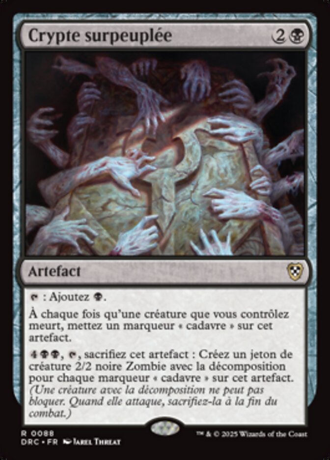 image Crypte surpeuplée