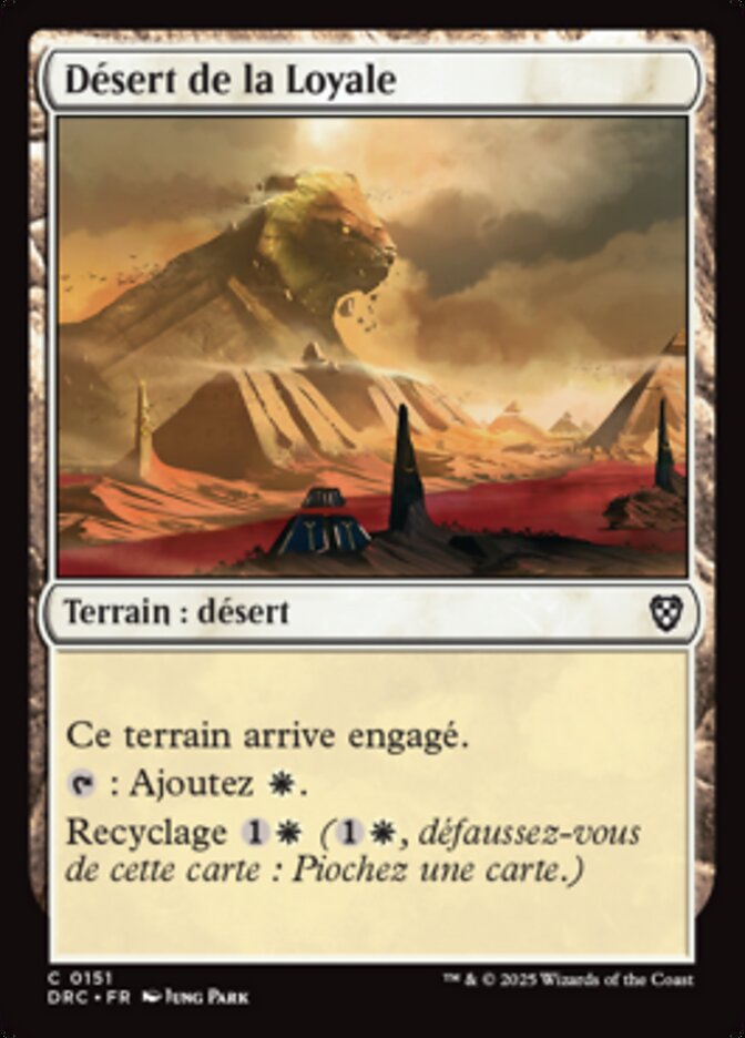 image Désert de la Loyale