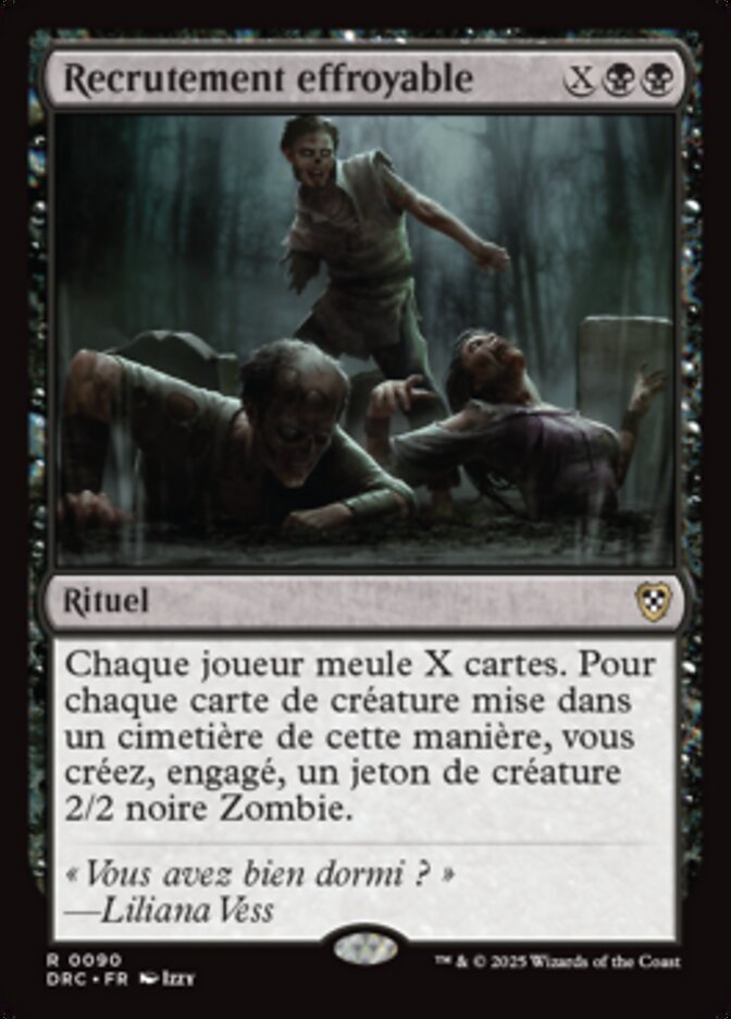 image Recrutement effroyable