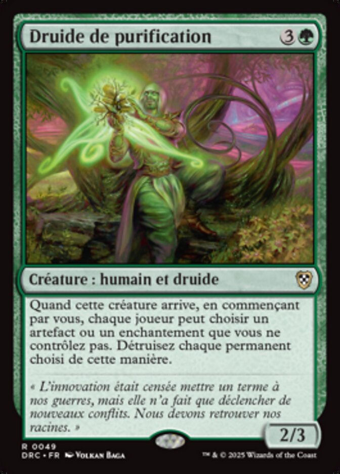 image Druide de purification