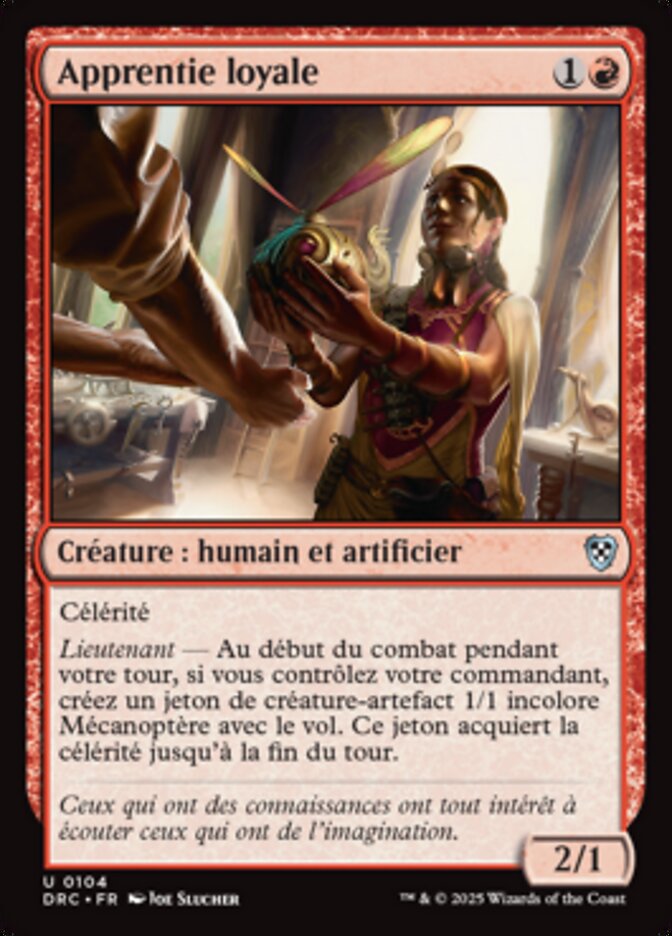 image Apprentie loyale