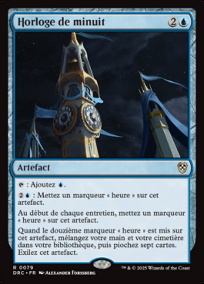 image Horloge de minuit