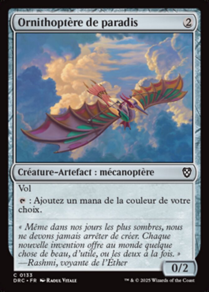 image Ornithoptère de paradis