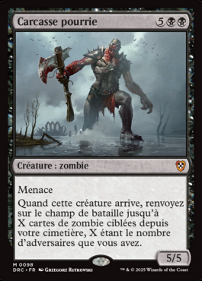 image Carcasse pourrie