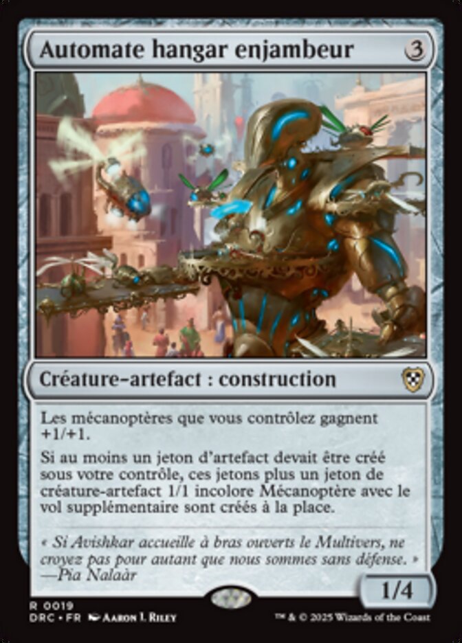 image Automate hangar enjambeur