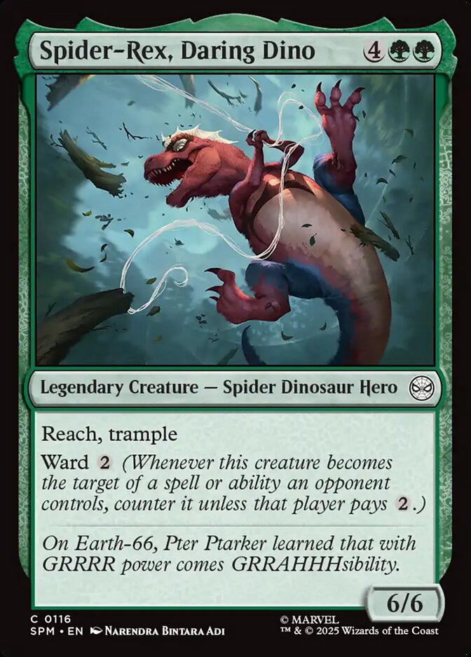 image Spider-Rex, Daring Dino