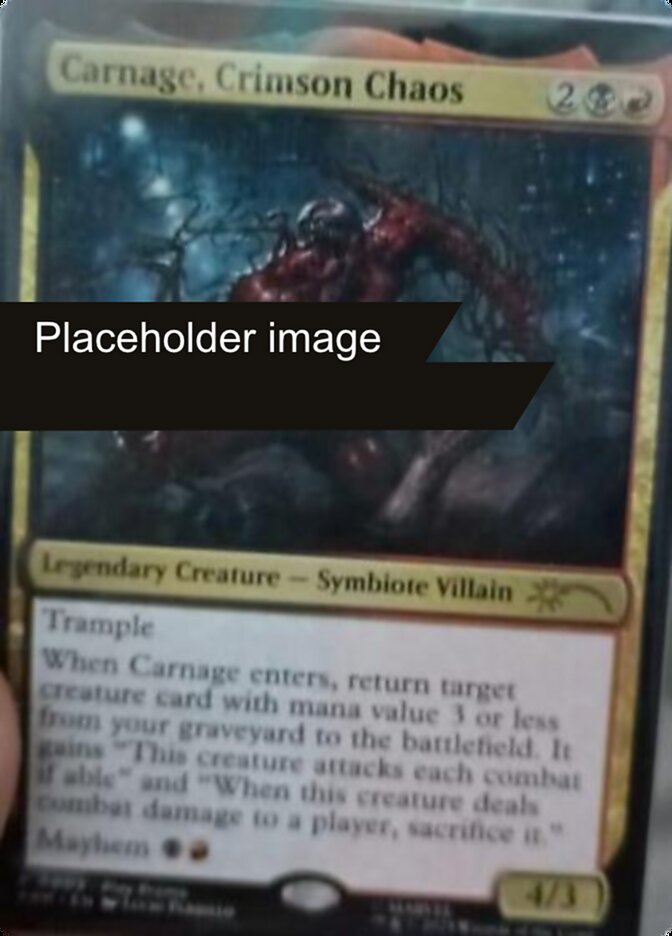 image Carnage, Crimson Chaos