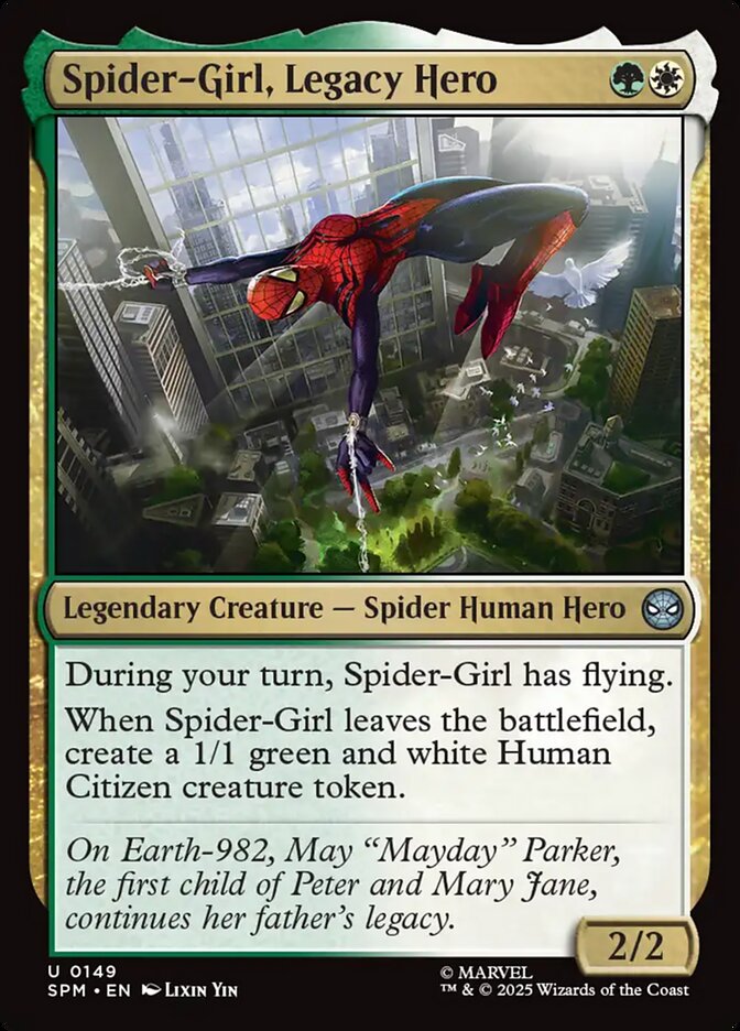 image Spider-Girl, Legacy Hero