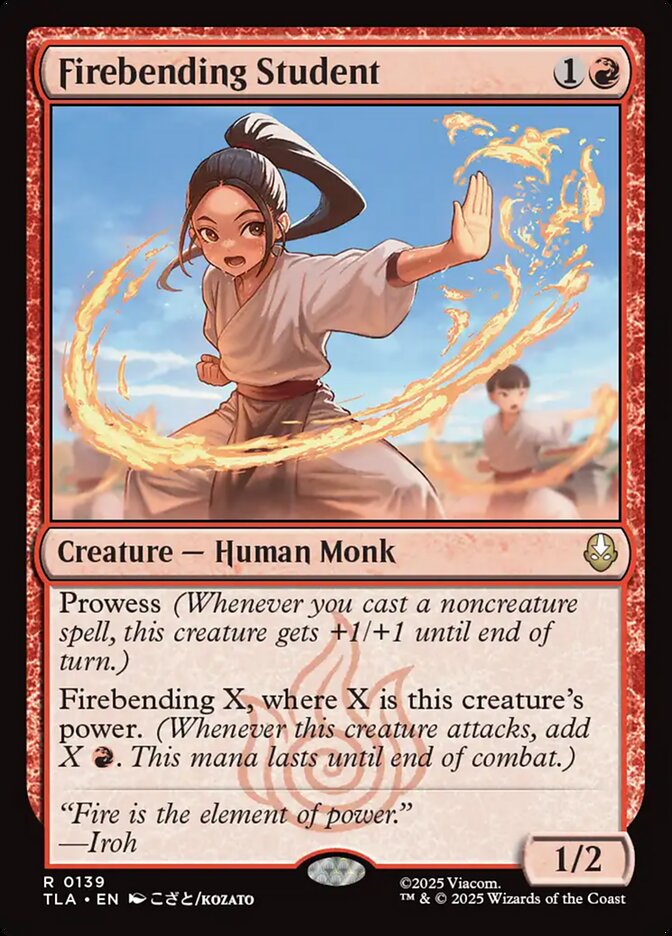 image Firebending Student