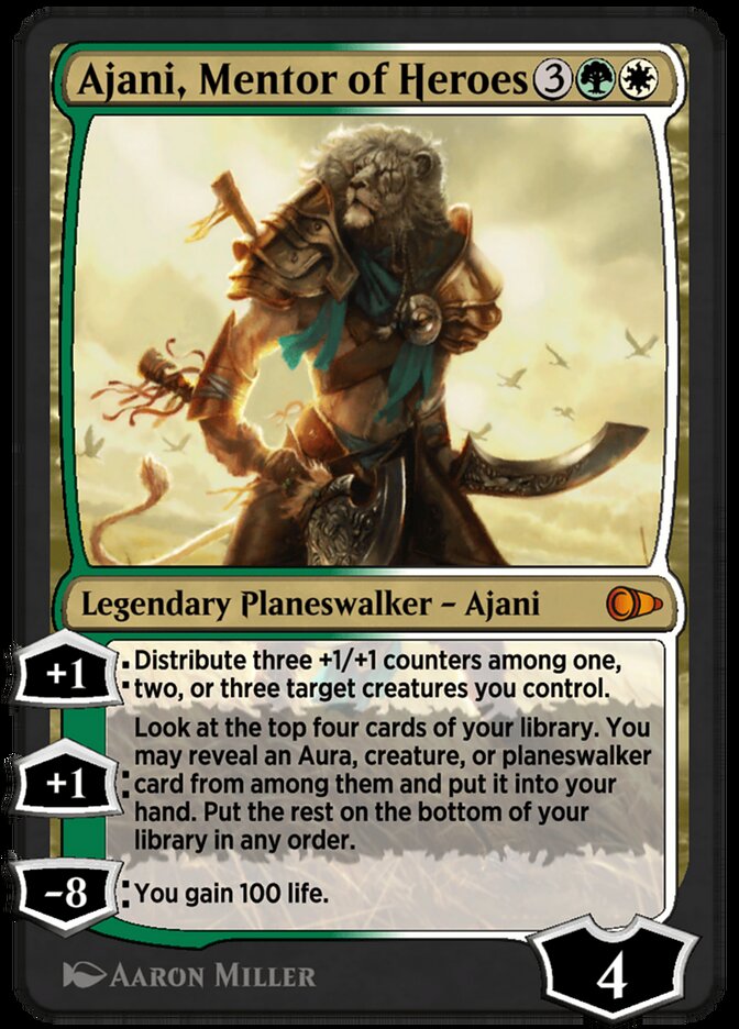 image Ajani, Mentor of Heroes