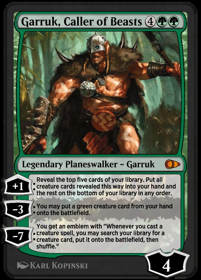 image Garruk, Caller of Beasts