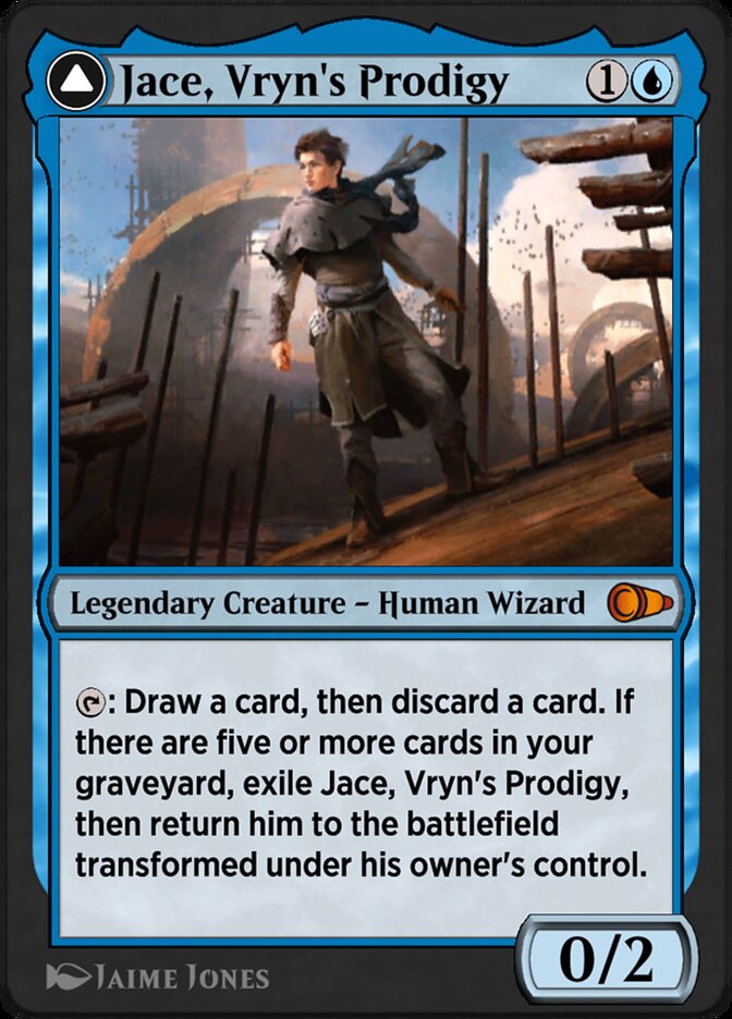 image Jace, Vryn's Prodigy // Jace, Telepath Unbound