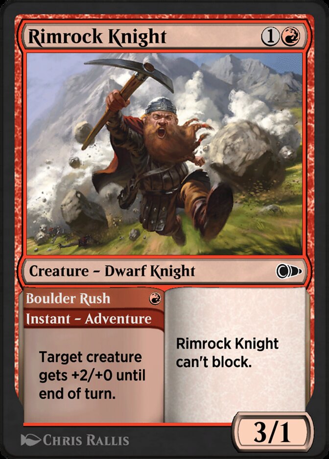image Rimrock Knight // Boulder Rush