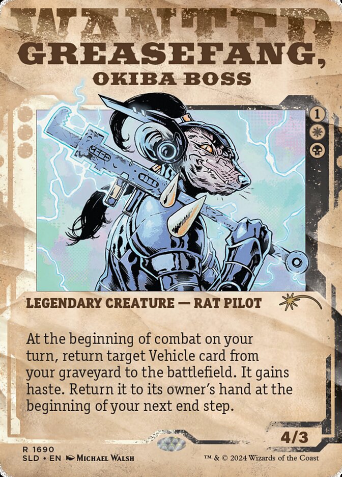 image Greasefang, Okiba Boss